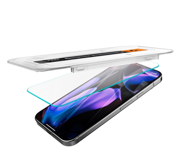 SPIGEN Glas.Tr ”Ez Fit” 2-Pack do Google Pixel 9 / Pixel 9 Pro Clea - 1290843 - zdjęcie 4